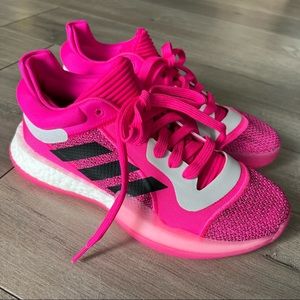 Adidas NWOT New Marquee Boost Low Kay Yow Pink Shoes Men’s  Sz 6.5